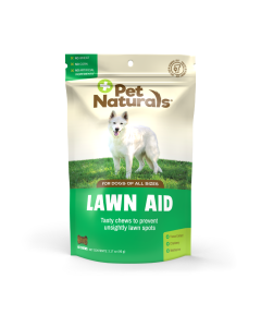 Front of the Pet Naturals Lawn Aid bag

