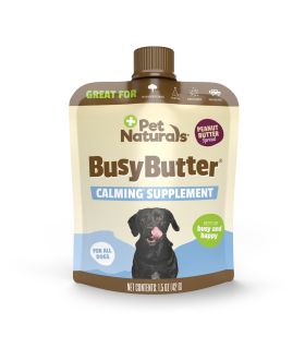 Front of Pet Naturals Busy Butter pouch