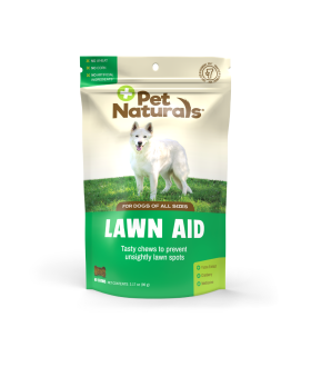 Front of the Pet Naturals Lawn Aid bag

