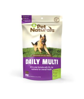 Front of the Pet Naturals Daily Multi for Dogs bag