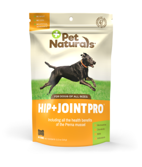 Front of the Pet Naturals Hip + Joint Pro bag