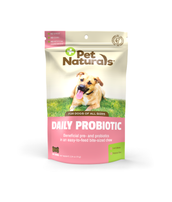 Front of the Pet Naturals Daily Probiotic bag
