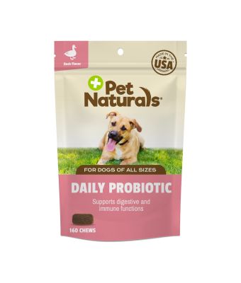 Front of the Pet Naturals Daily Probiotic bag